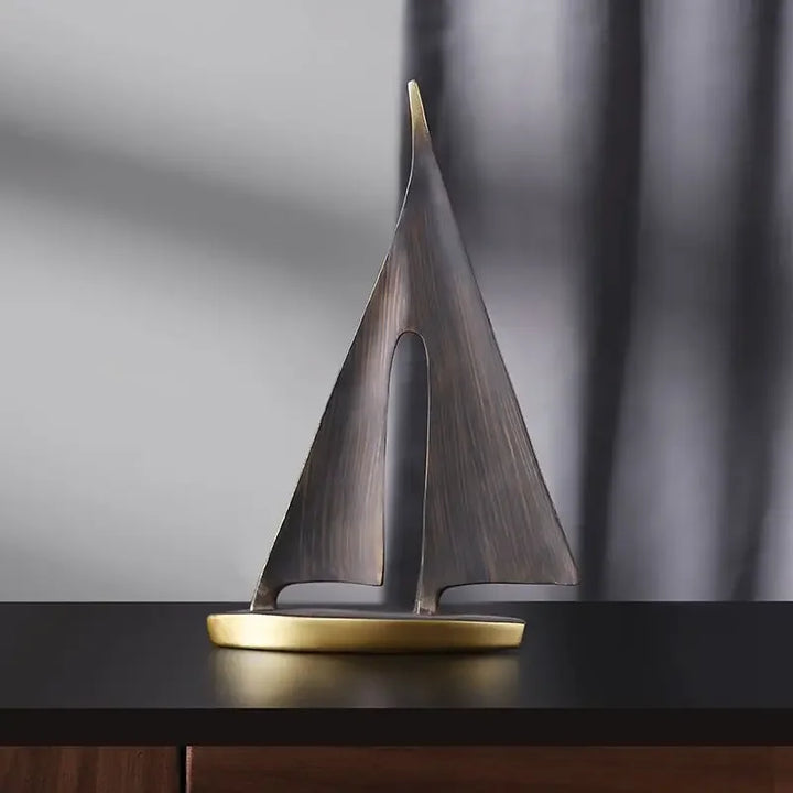 Winds of Serenity Resin Sailboat Decor