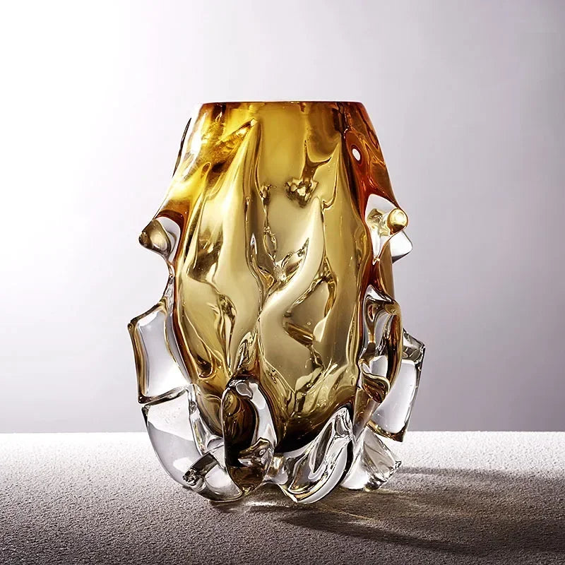 Molten Glass Vase
