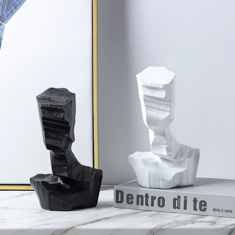 MonoMuse– Artistic Human Head Ornament