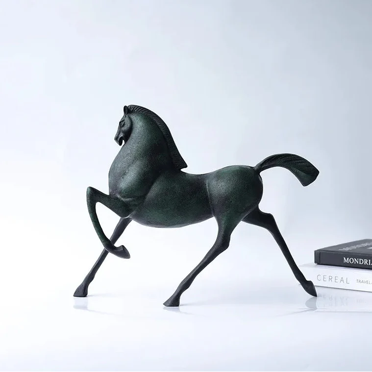 Sculptural Metal Horse