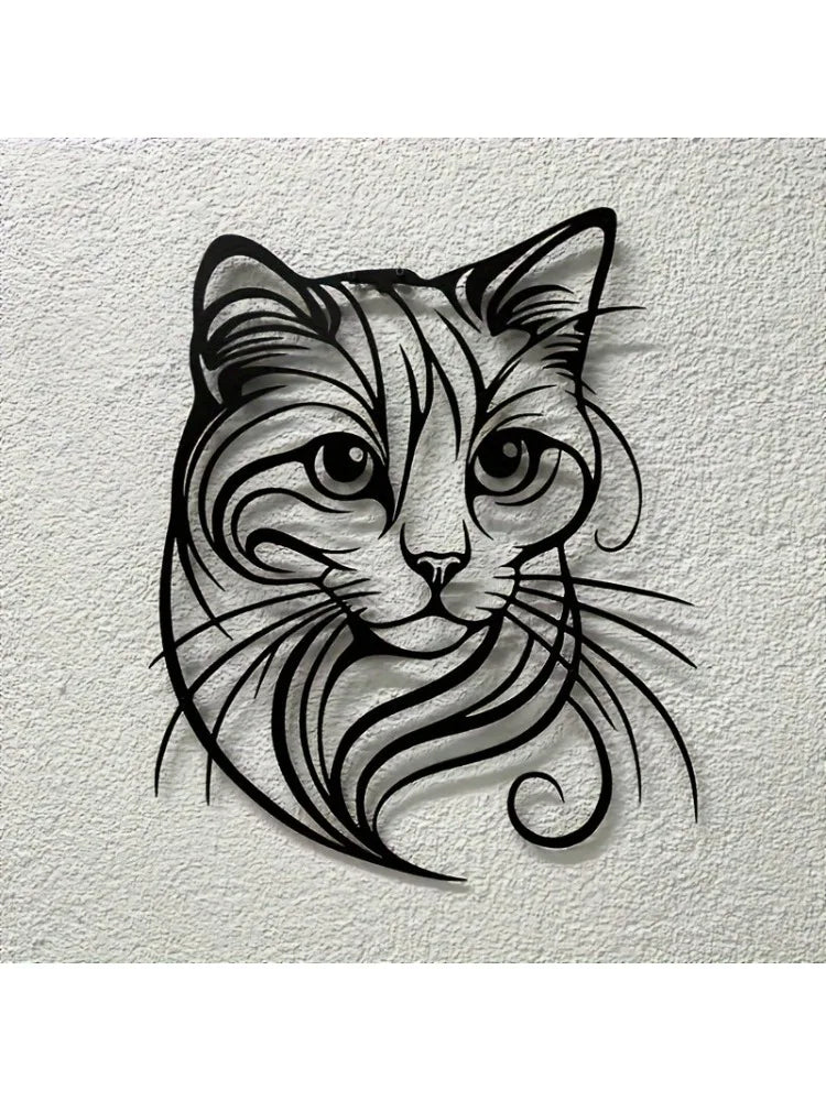 FelineCharmerSimple Cat Wall Sculpture