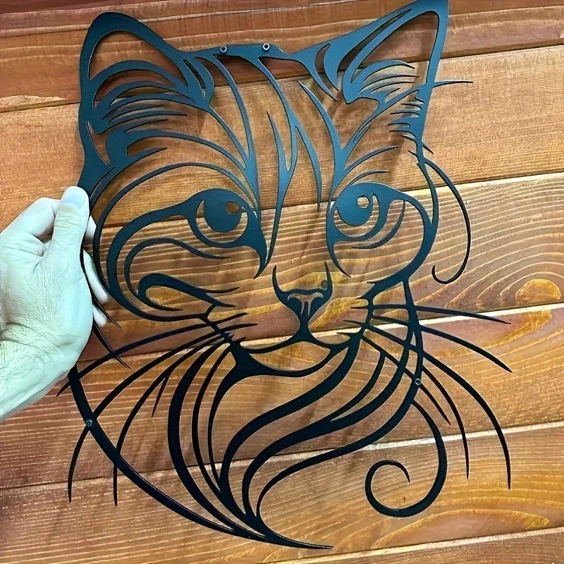 FelineCharmerSimple Cat Wall Sculpture
