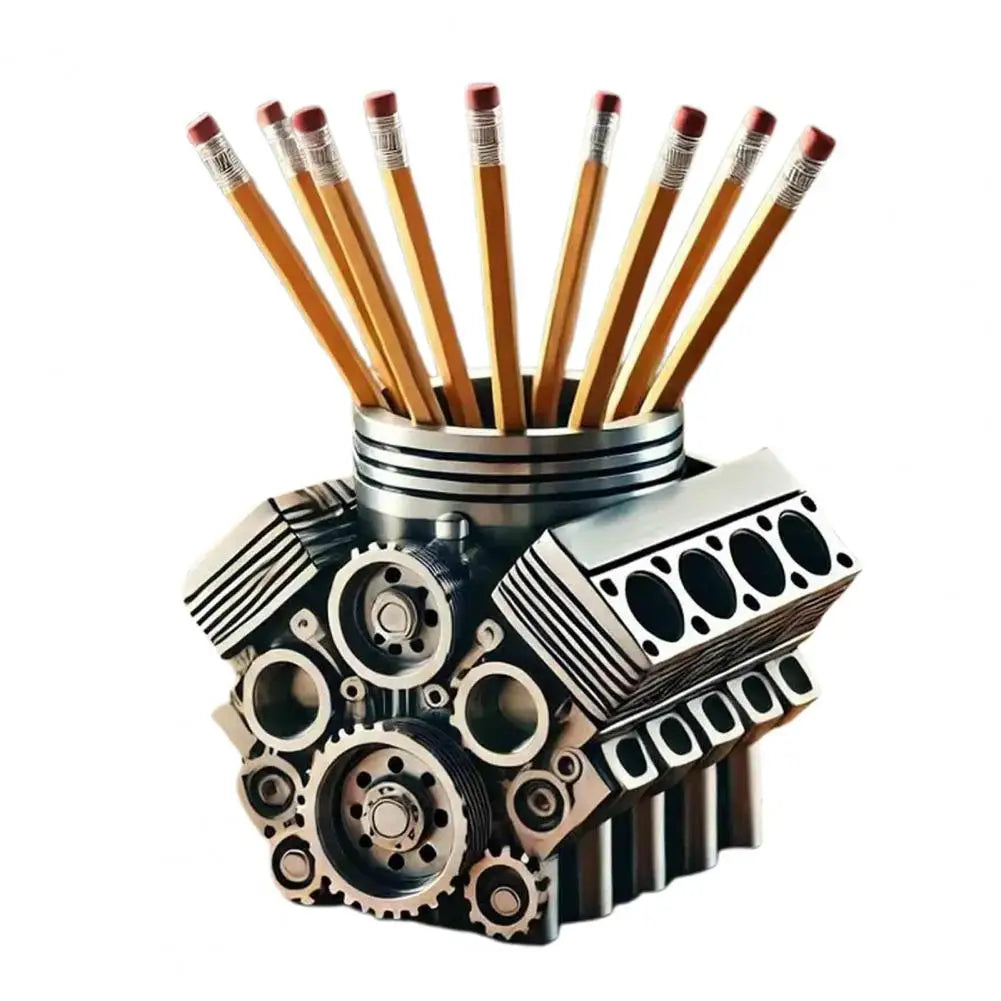 HorsepowerV8 Engine Desk Organizer