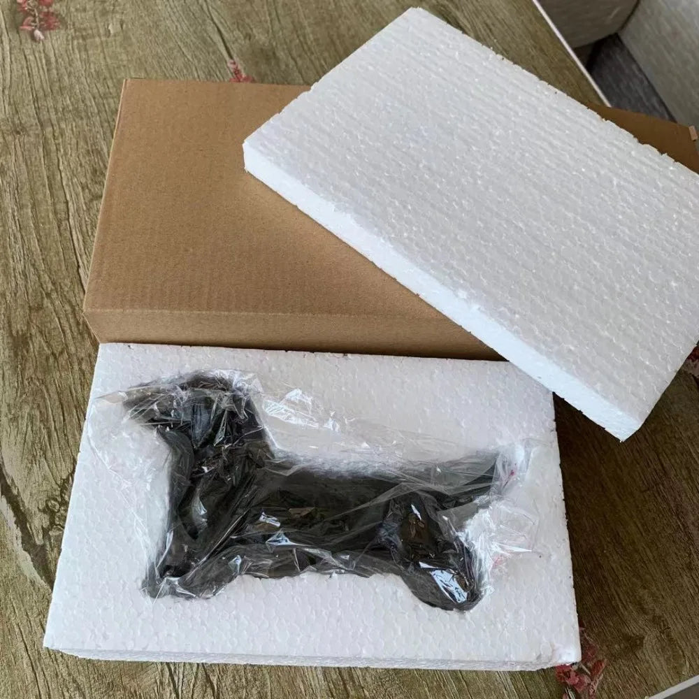 Standing Black Dachshund Figurine