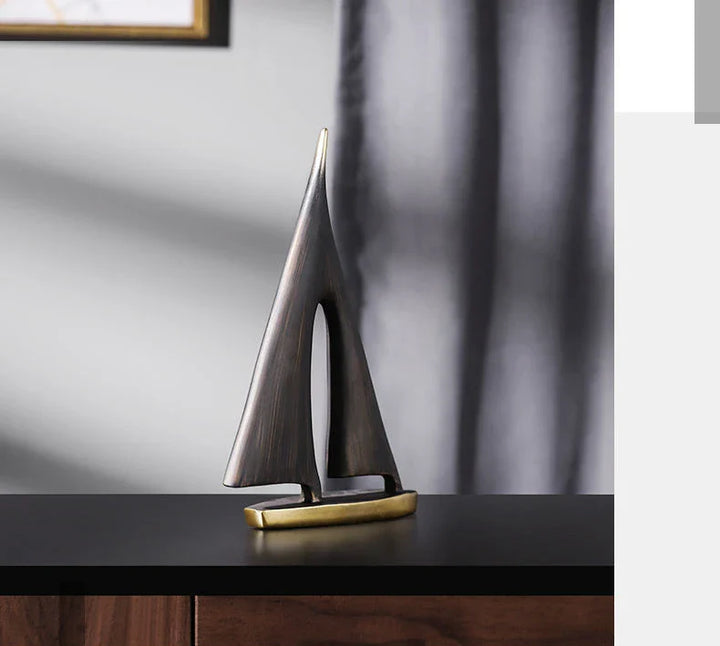 Winds of Serenity Resin Sailboat Decor