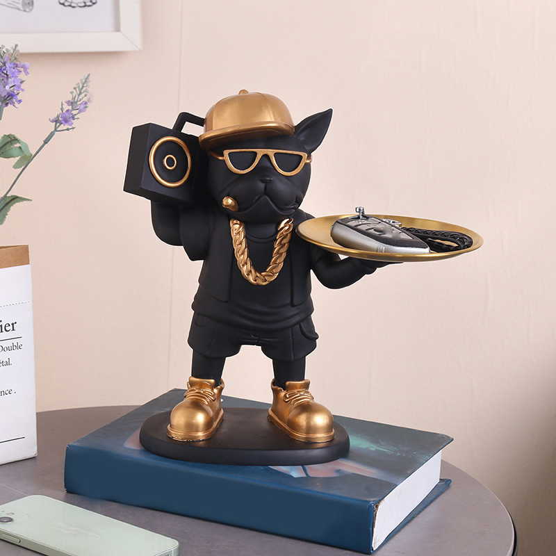 French Bulldog-Shaped Speaker Ornament