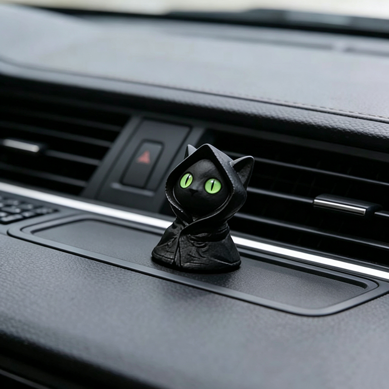 Super cute cat figurine