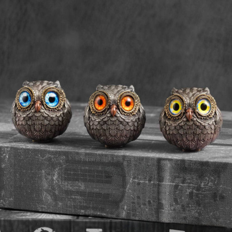 New Cute and Fun Owl Resin Ornament