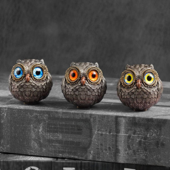 New Cute and Fun Owl Resin Ornament