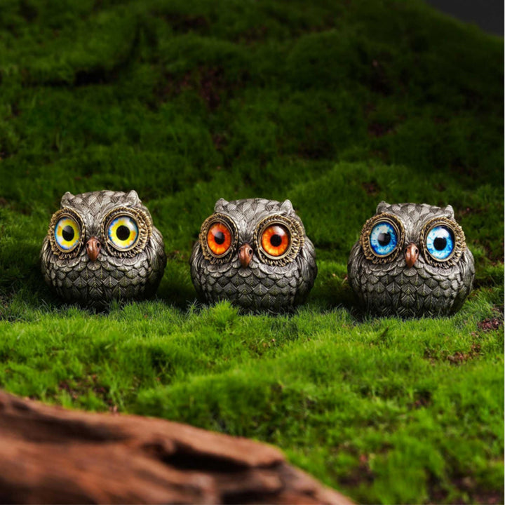 New Cute and Fun Owl Resin Ornament