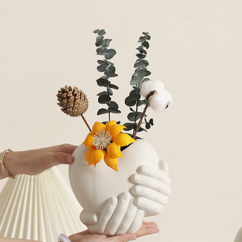 "Guardian of Love" Ceramic Vase