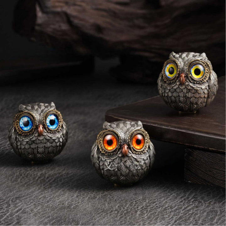 New Cute and Fun Owl Resin Ornament