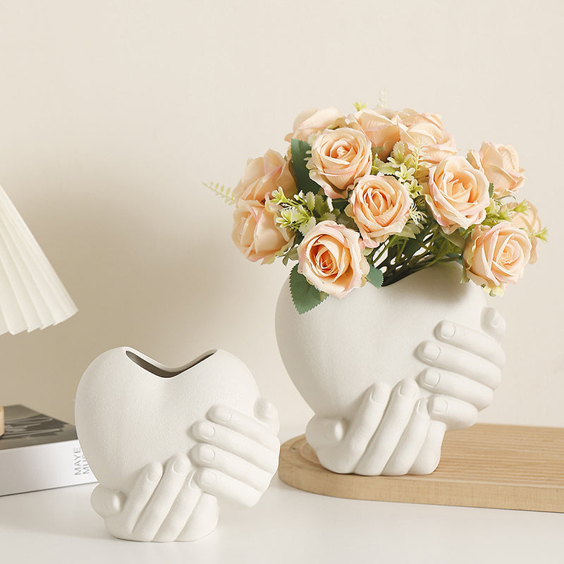 "Guardian of Love" Ceramic Vase