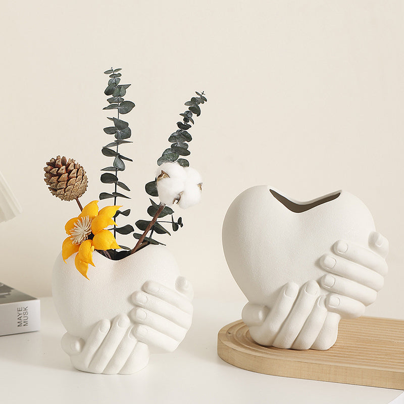"Guardian of Love" Ceramic Vase