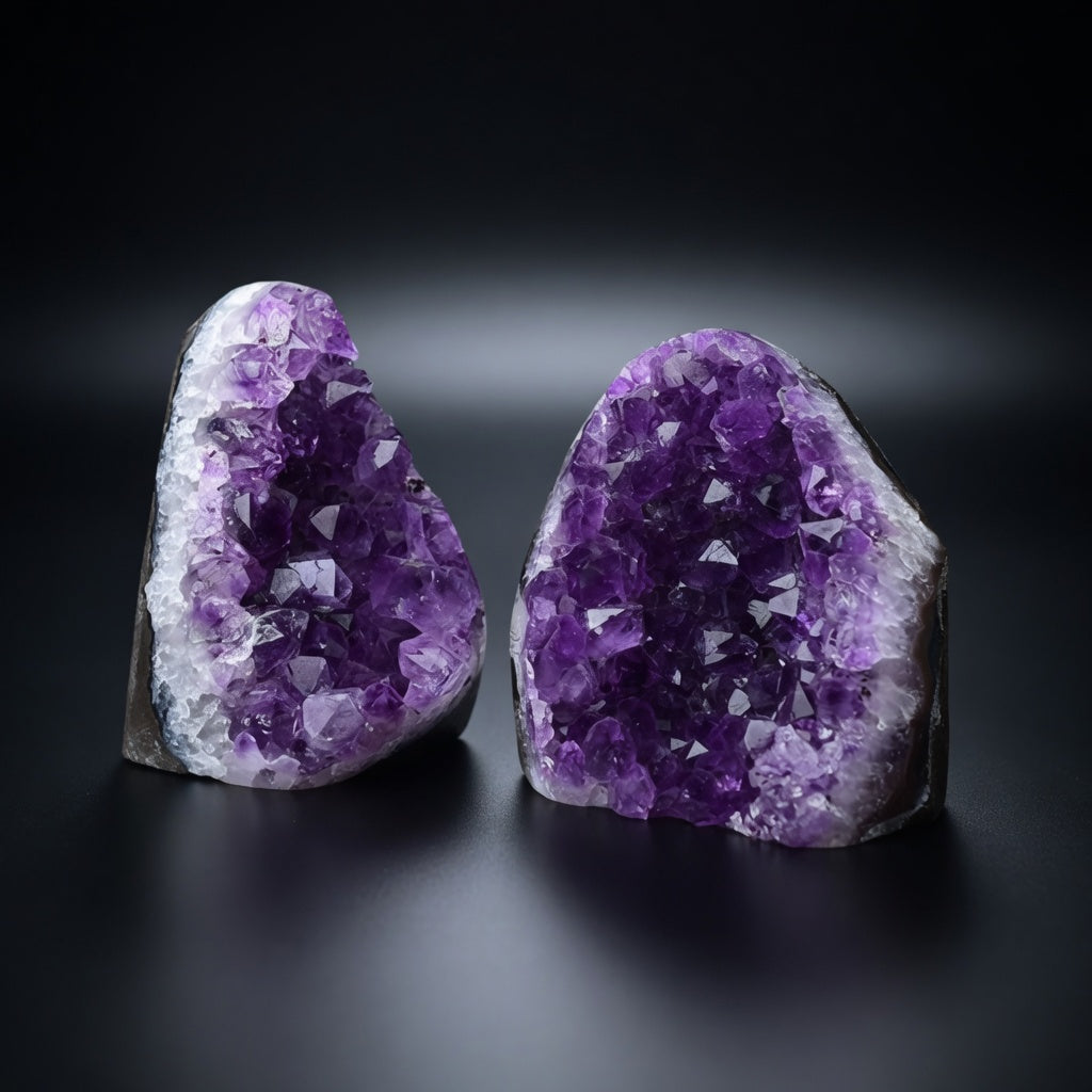 Natural Amethyst Cluster —Natural Materials Infused with Spirituality