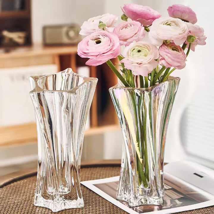 A high-quality, thickened vase that embodies a unique, niche aesthetic.