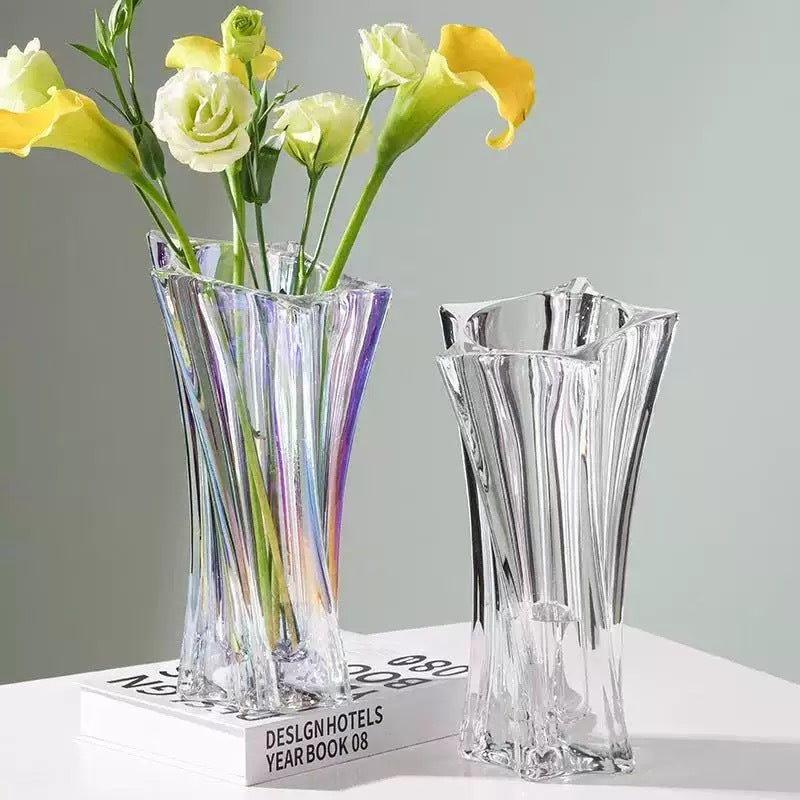 A high-quality, thickened vase that embodies a unique, niche aesthetic.