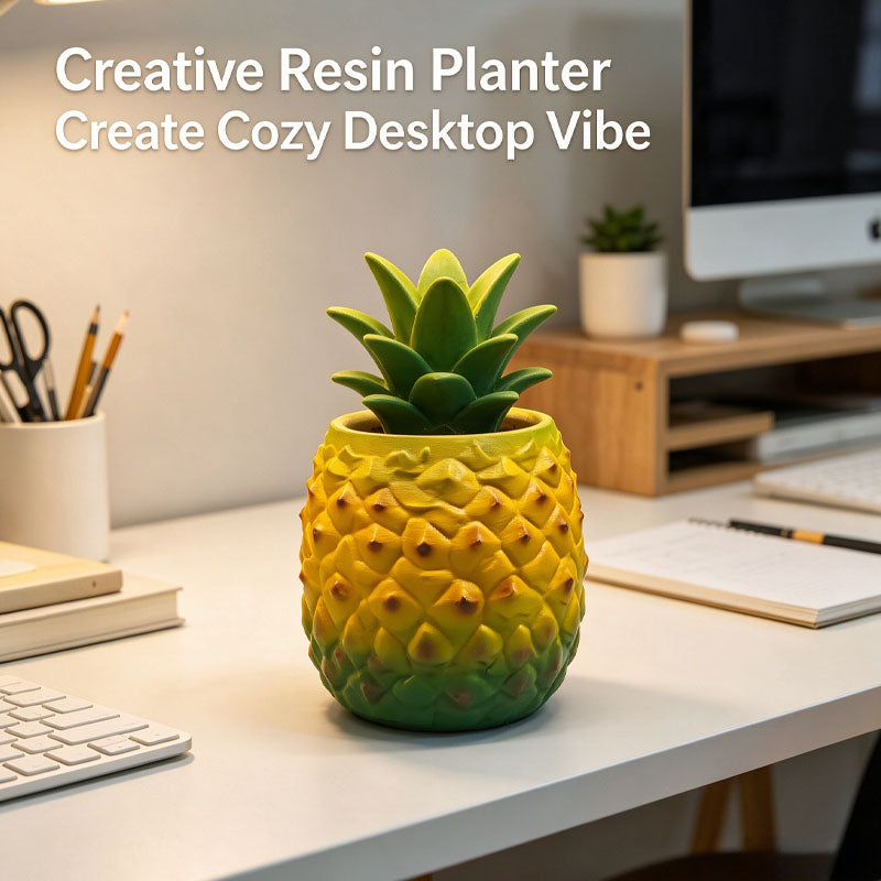 Creative Wide-Mouth Pineapple-Shaped Succulent Planter